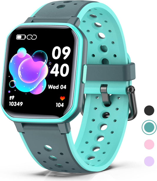 Kids Watch Fitness Tracker, Fitness Watches for Kids, Activity Tracker with Pedometers, Stopwatch, IP68 Waterproof, 11 Sport Modes Smart Watch for Kids Age 6-16 Years Old